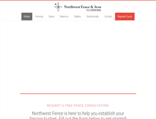 Tablet Screenshot of nwiron.com